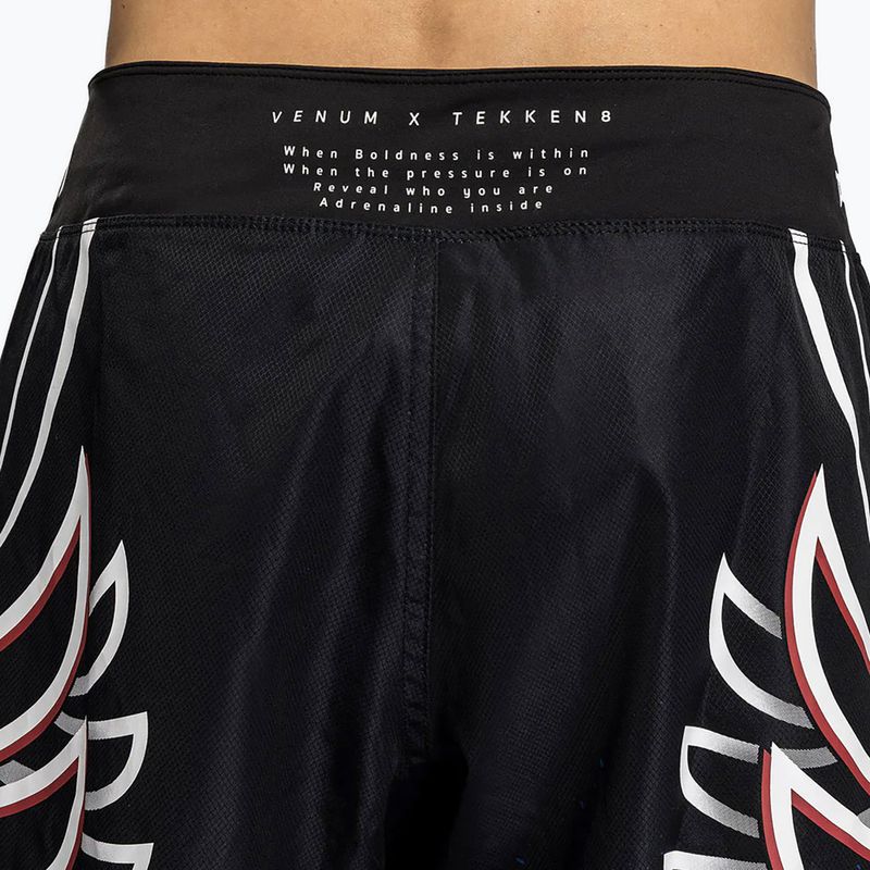 Pantaloni scurți de antrenament pentru bărbați Venum X Tekken 8 - Jin Kazama Fight Shorts blue/black/white 6