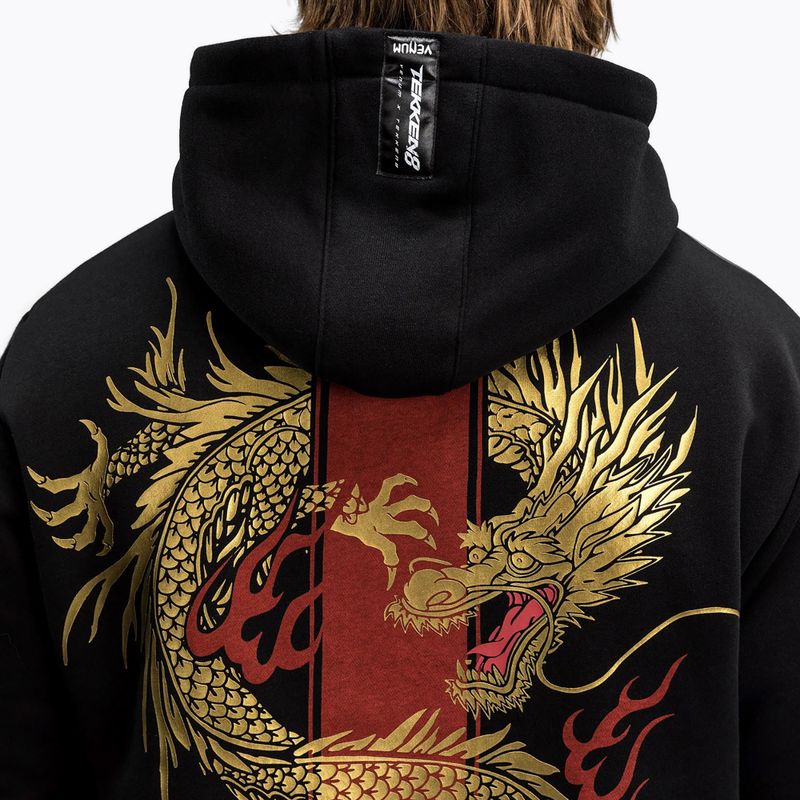 Bluză pentru bărbați  Venum X Tekken 8 - Marshall Law Hoodie black/red/gold 7