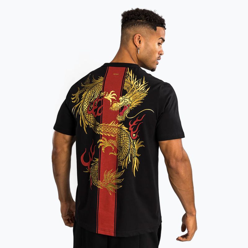 Tricou pentru bărbați Venum X Tekken 8 - Marshall Law T-Shirt black/red/gold 2
