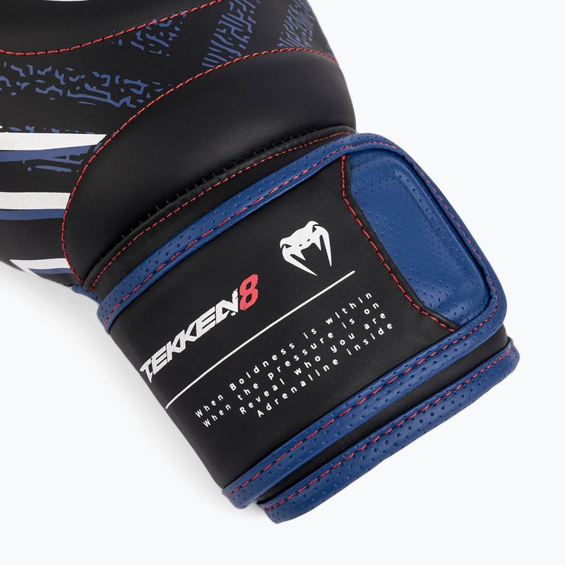 Mănuși de box Venum X Tekken 8 - Jin Kazama Boxing Gloves blue/black/white 6