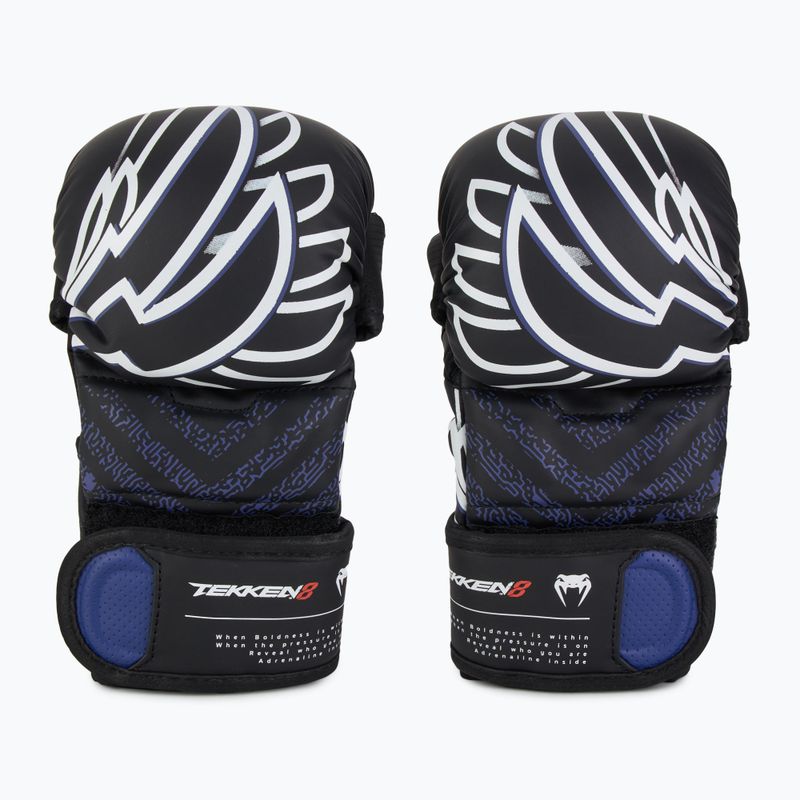 Mănuși de sparing Venum x TEKKEN 8 - Jin Kazama MMA Sparring blue/black/white 2