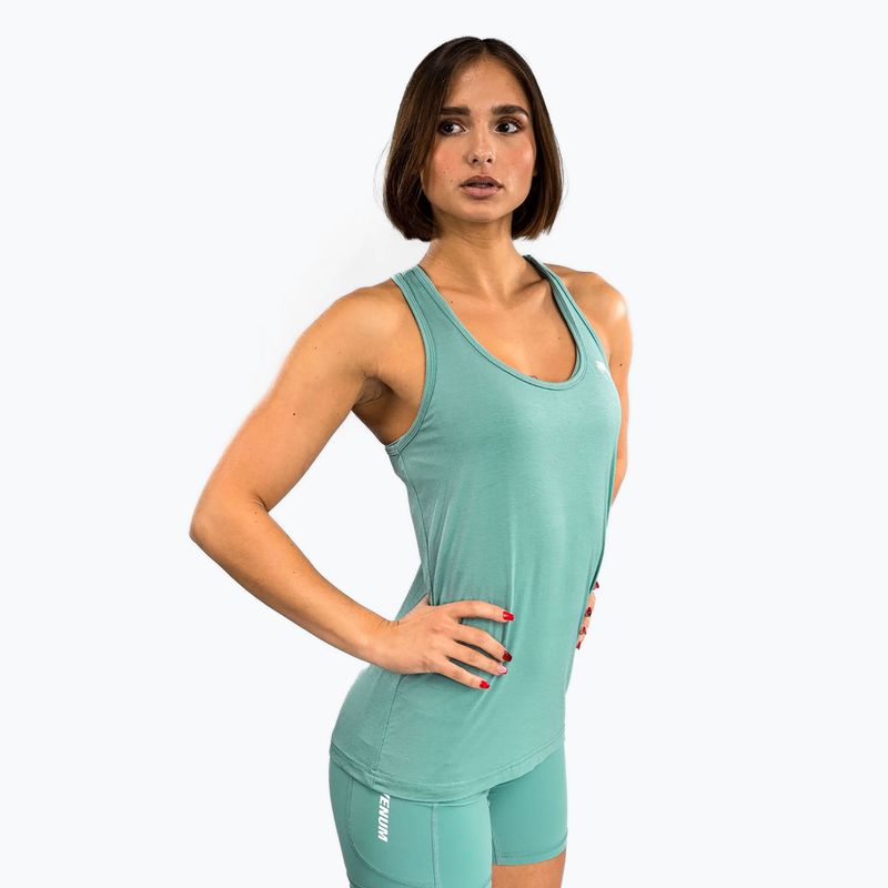 Tank top pentru femei Venum Essential Women'S Tank Top aqua green 4