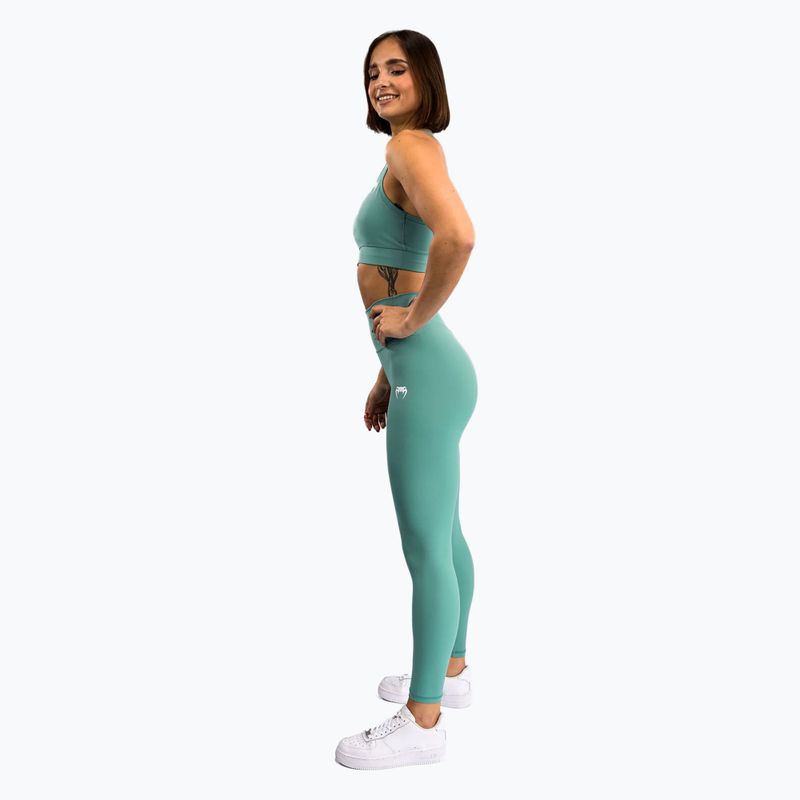 Sutien de antrenament Venum Essential Medium Impact Sport aqua green 2