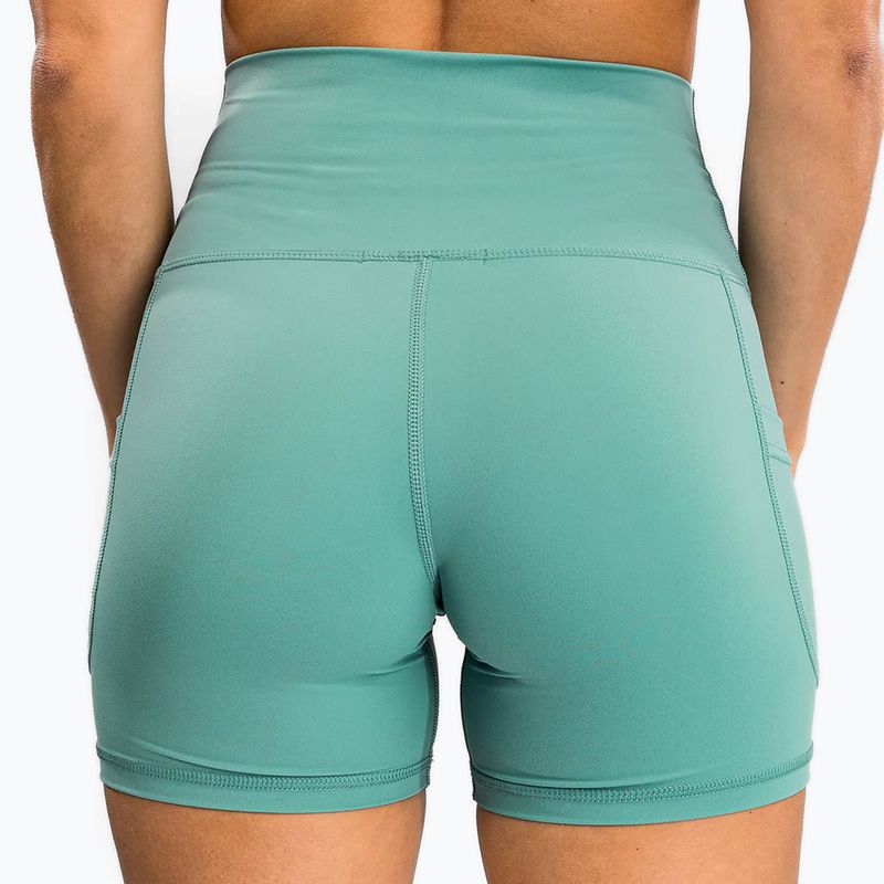 Pantaloni scurți de antrenament pentru femei Venum Essential Women'S Bike Shorts aqua green 6