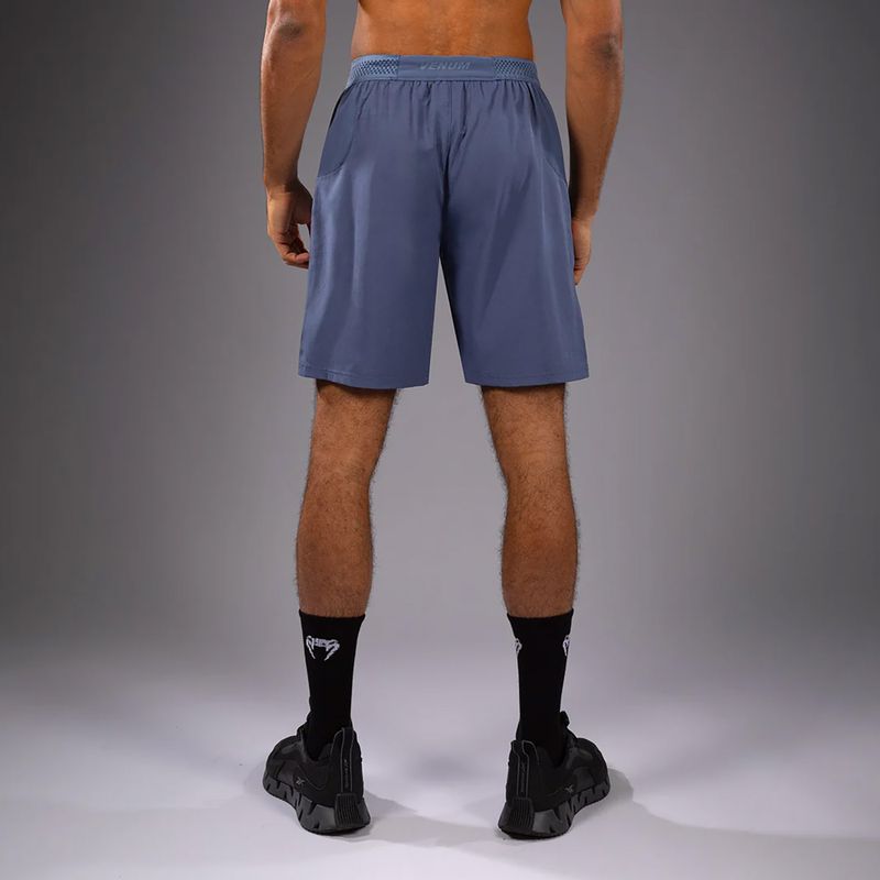 Pantaloni scurți bărbați Venum G-Fit Air Dry Tech albastru cețos 3