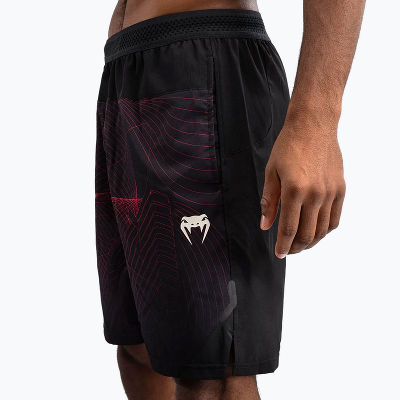 Pantaloni scurți de antrenament pentru bărbați Venum G-Fit Air Men'S Training Shorts deep black/fire red 4