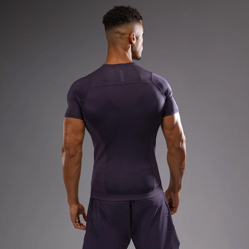 Rashguard bărbați Venum G-Fit Air Rashguards violet închis 2