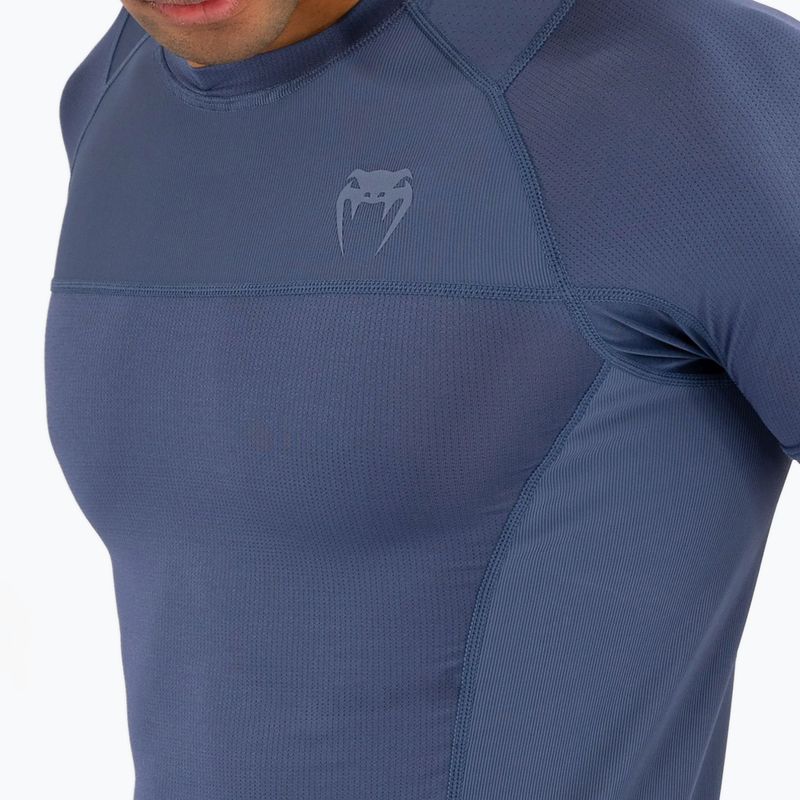 Rashguard pentru bărbați Venum G-Fit Air Men'S Short Sleeve Rashguard foggy blue 6