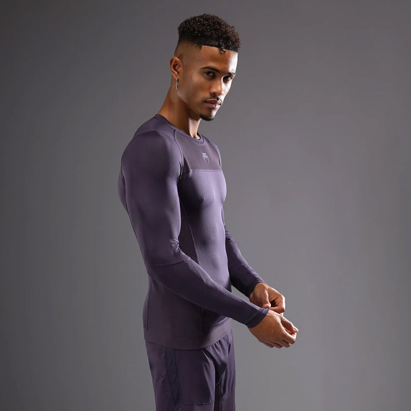 Rashguard longsleeve pentru bărbați Venum G-Fit Air Rashguards deep purple 3