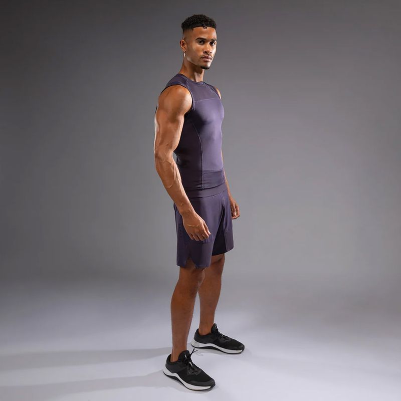 Rashguard bărbați Venum G-Fit Air Men'S Sleeveless Rashguard violet închis 2