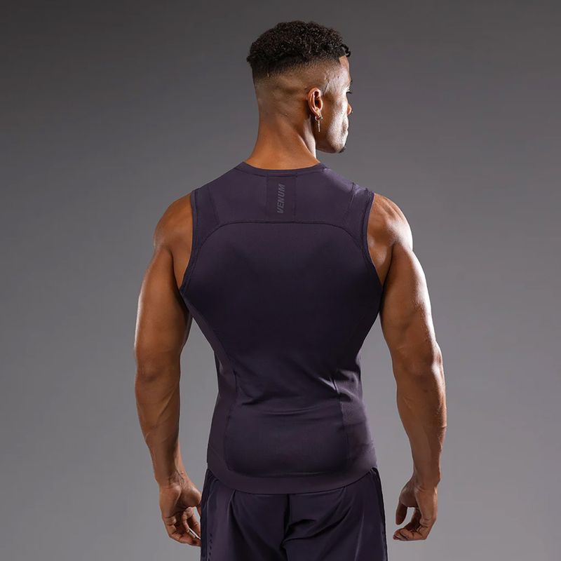 Rashguard pentru bărbați Venum G-Fit Air Men'S Sleeveless Rashguard deep purple 3