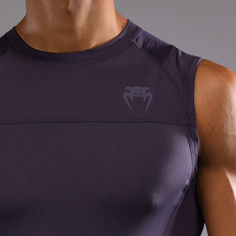 Rashguard bărbați Venum G-Fit Air Men'S Sleeveless Rashguard violet închis 5