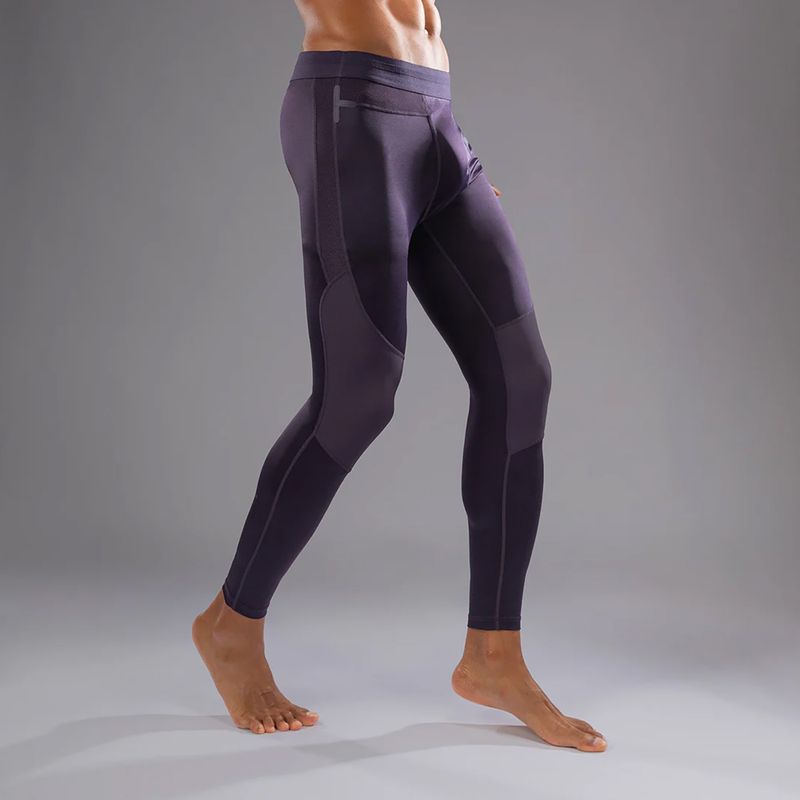 Colanți de antrenament pentru bărbați Venum G-Fit Air Spats violet închis 4