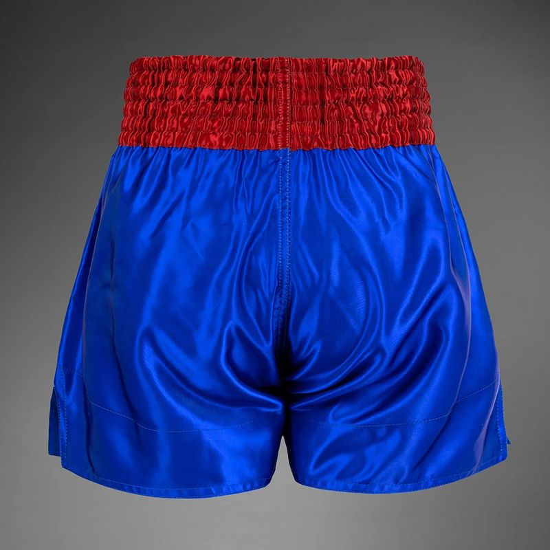 Pantaloni scurți de antrenament pentru bărbați Venum Classic Muay Thai navy blue/red 2