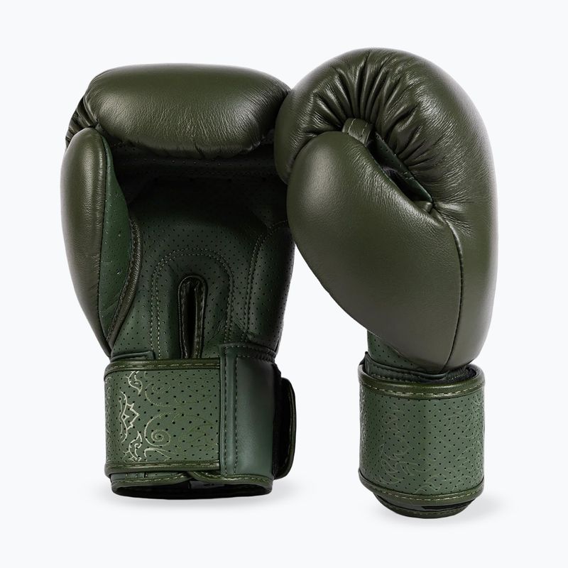 Mănuși de box Venum Power 2.0 verde pădure adâncă 2
