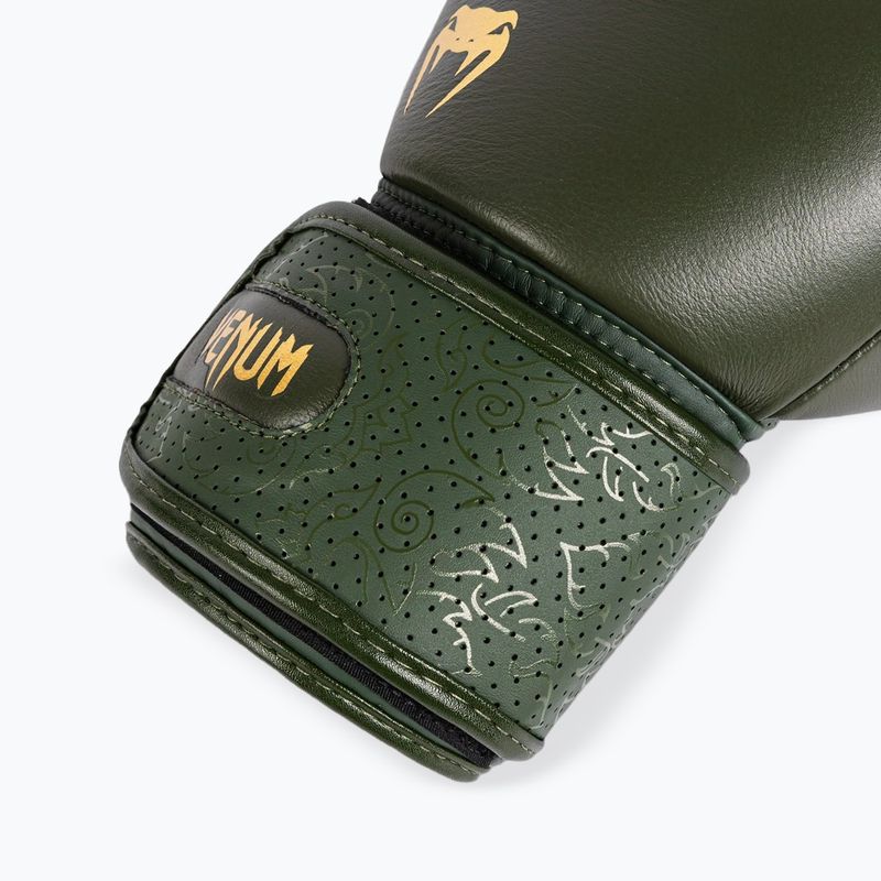 Mănuși de box Venum Power 2.0 verde pădure adâncă 4