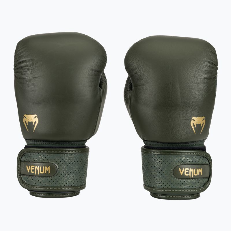 Mănuși de box Venum Power 2.0 verde pădure adâncă 2