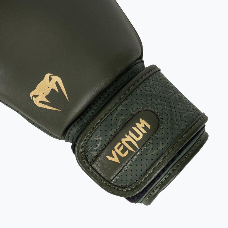 Mănuși de box Venum Power 2.0 verde pădure adâncă 6