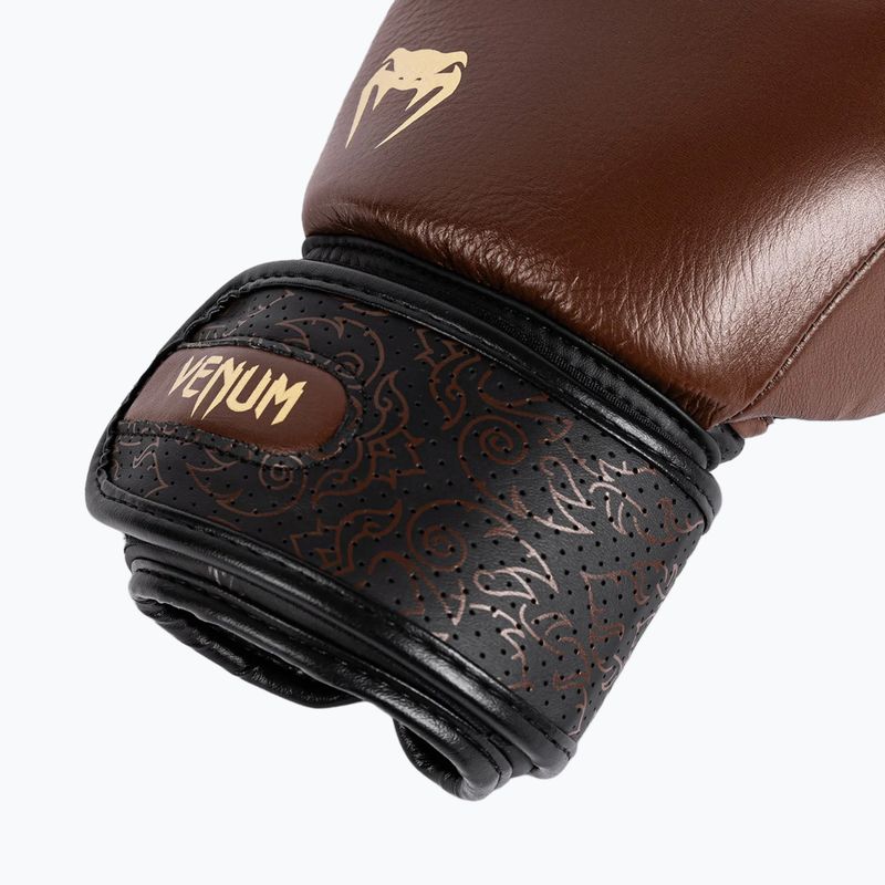 Mănuși de box Venum Power 2.0 maro ciocolatiu 6