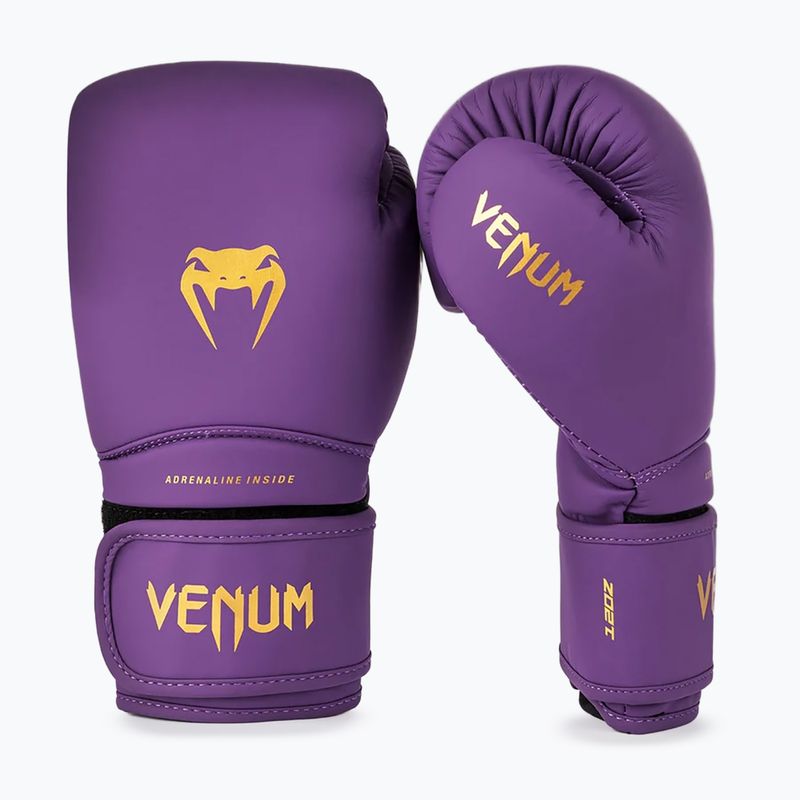 Mănuși de box Venum Contender 1.5 mov închis