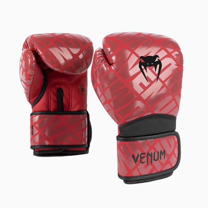 Mănuși de box pentru copii Venum Contender 1.5 XT Kids cherry red