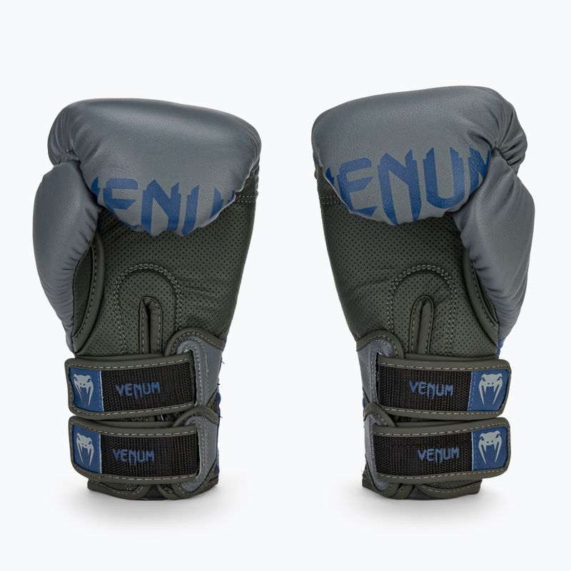 Mănuși de box Venum Reverso Boxing storm grey/royal blue 3