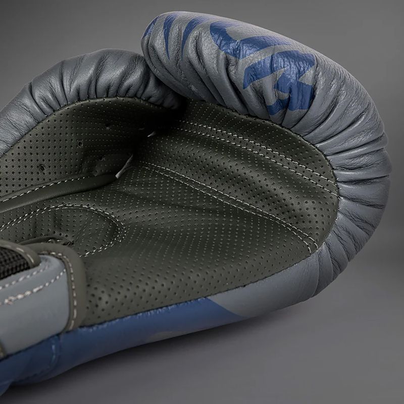 Mănuși de box Venum Reverso Boxing storm grey/royal blue 3
