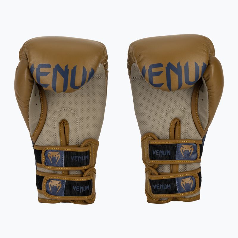 Mănuși de box Venum Reverso Boxing emerald green/gold 3