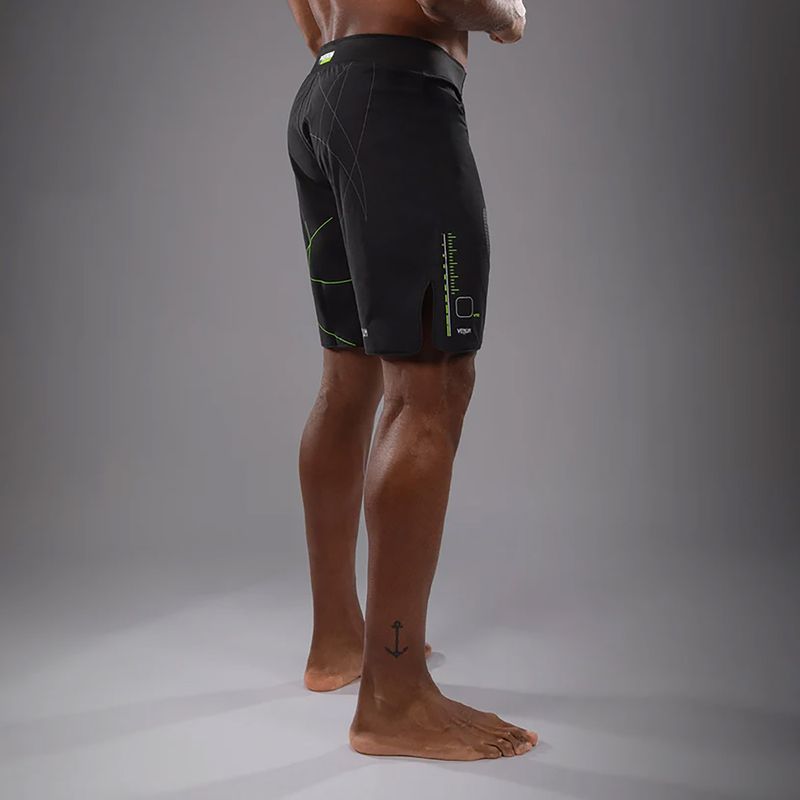 Pantaloni scurți de antrenament pentru bărbați Venum Training Camp 4.0 black/neo green 5