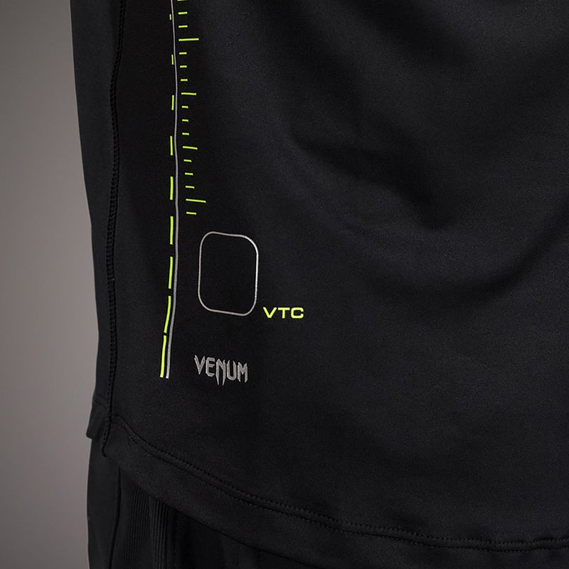 Tricou de antrenament pentru bărbați Venum Training Camp black/neo green 5