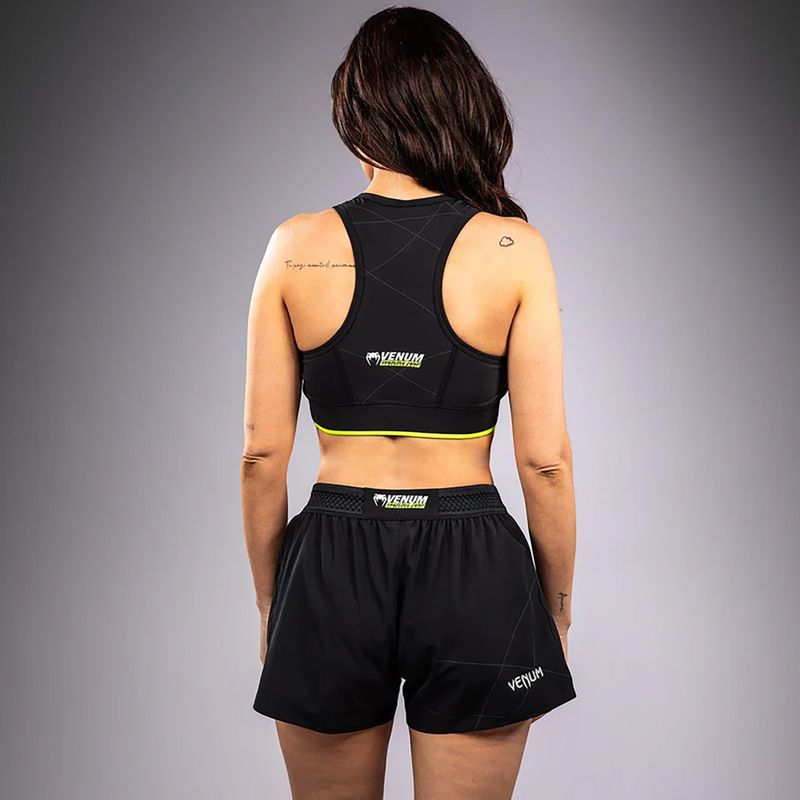 Sutien de antrenament Venum Training Camp 4.0 black/neo green 4