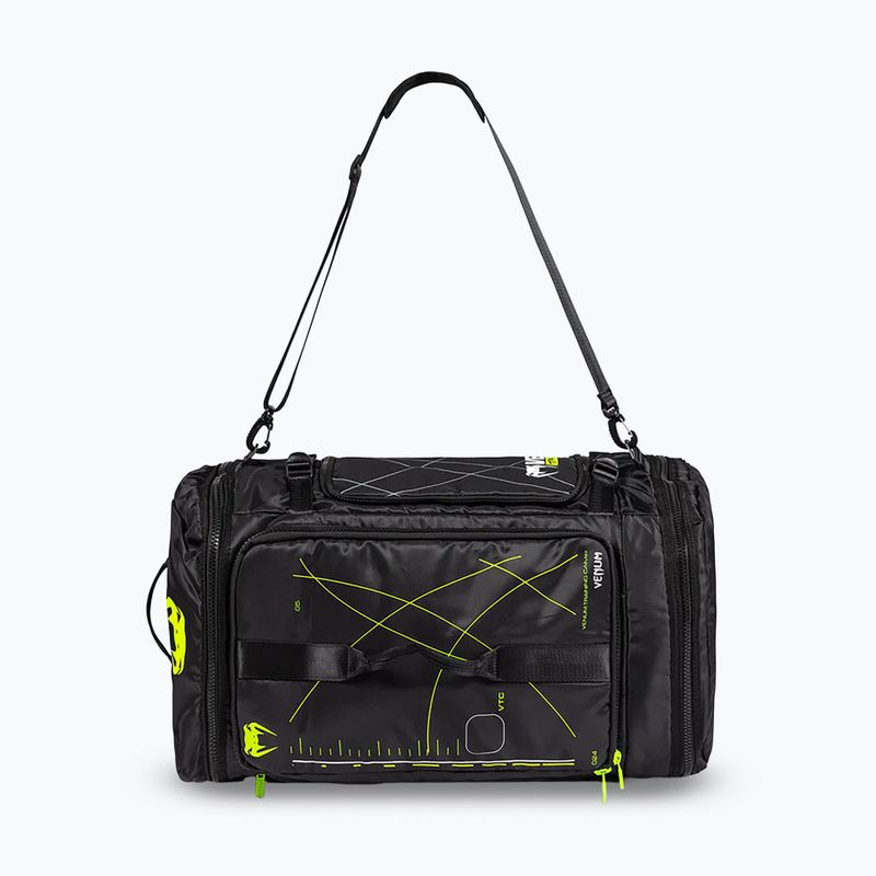 Geantă Venum Training Camp 4.0 black/neo green 3