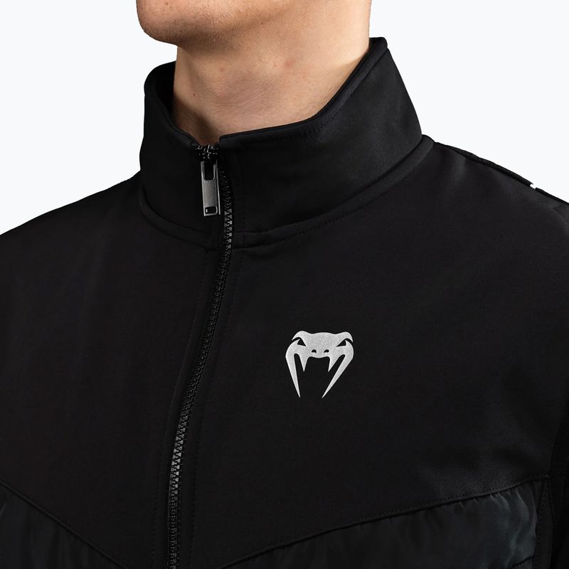 Vestă bărbătească Venum Paddock Softshell cu mâneci scurte neagră 4