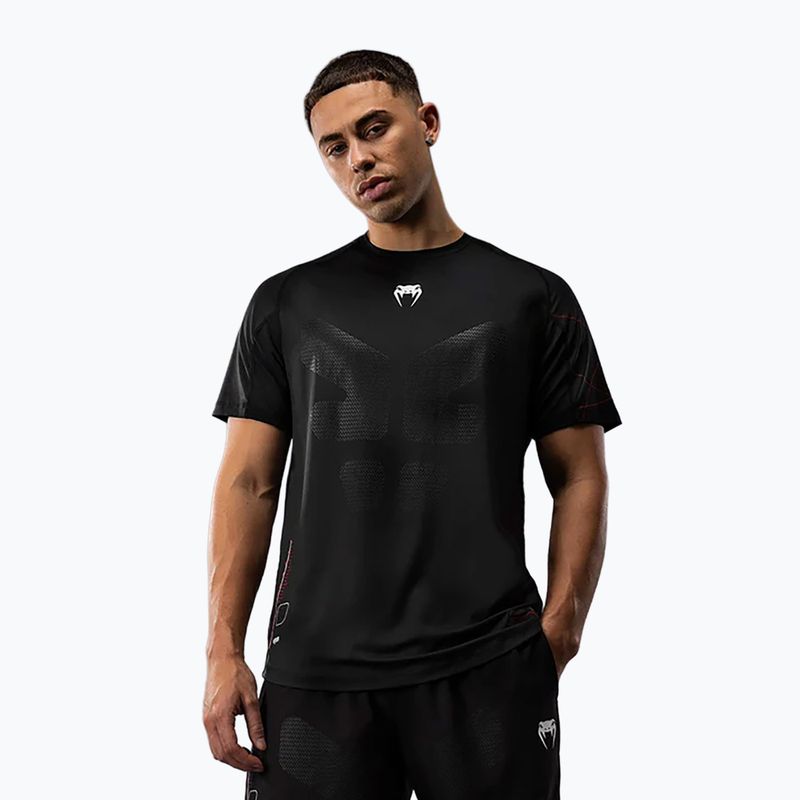 Tricou de antrenament pentru bărbați Venum Tactical XT black/fire red