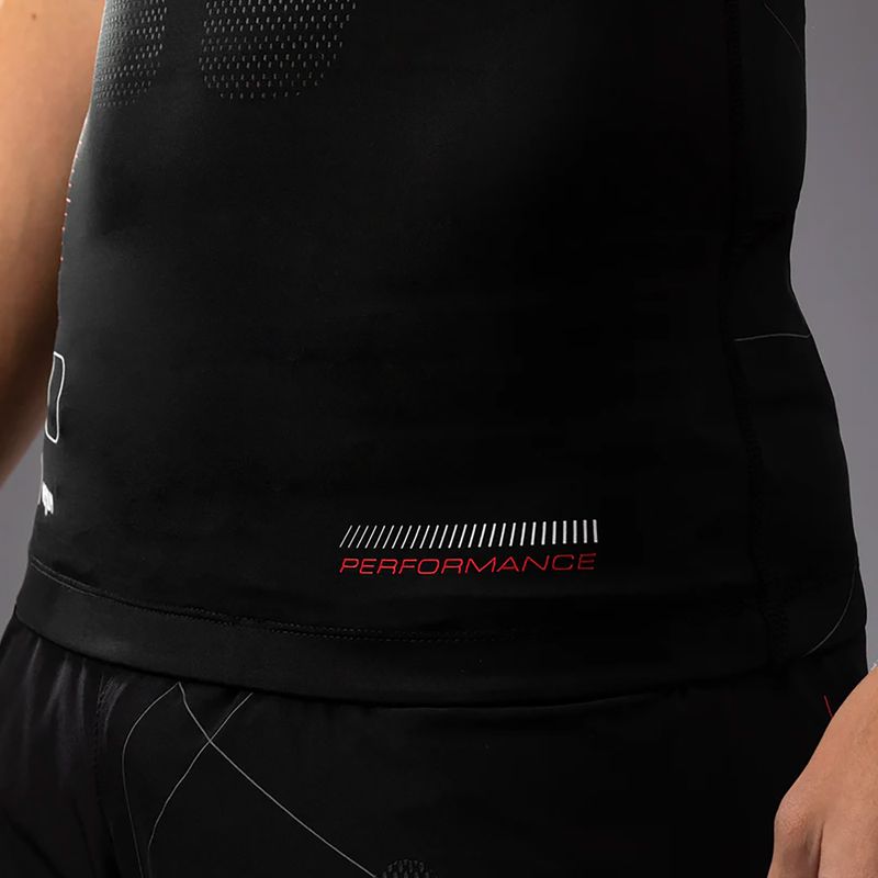 Tricou de antrenament pentru bărbați Venum Tactical XT Rashguards black/fire red 9