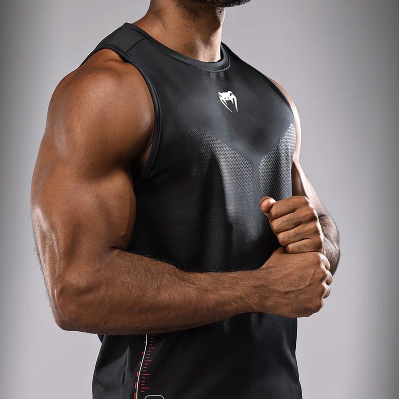 Tricou de antrenament Venum Tactical XT Tank black/fire red 6