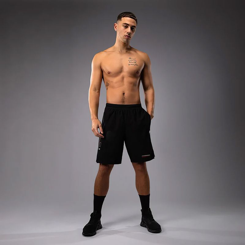 Pantaloni scurți de antrenament pentru bărbați Venum Tactical XT black/fire red 2