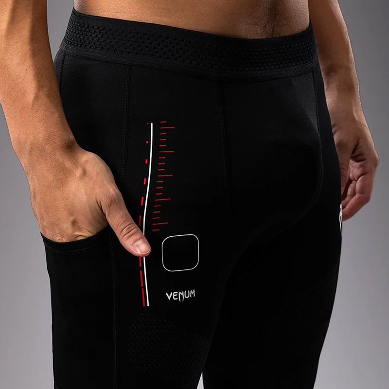 Colanți de antrenament pentru bărbați Venum Tactical XT Spats black/fire red 7