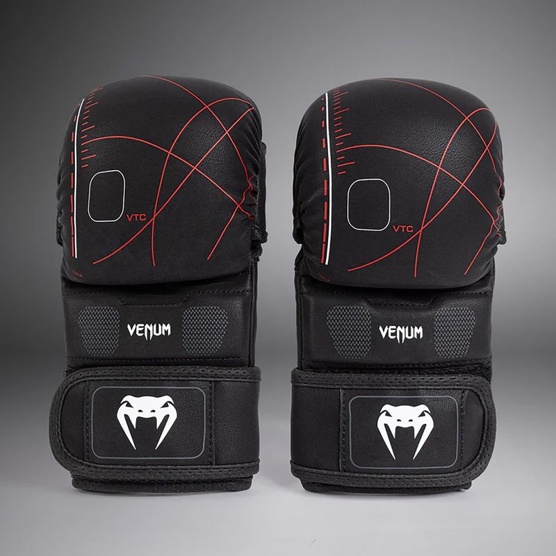 Mănuși de sparing  Venum Tactical XT black/fire red 3