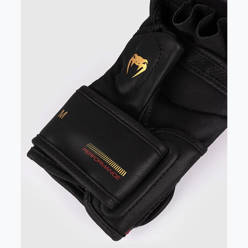 Mănuși de sparing  Venum Tactical XT black/burgundy/gold 4