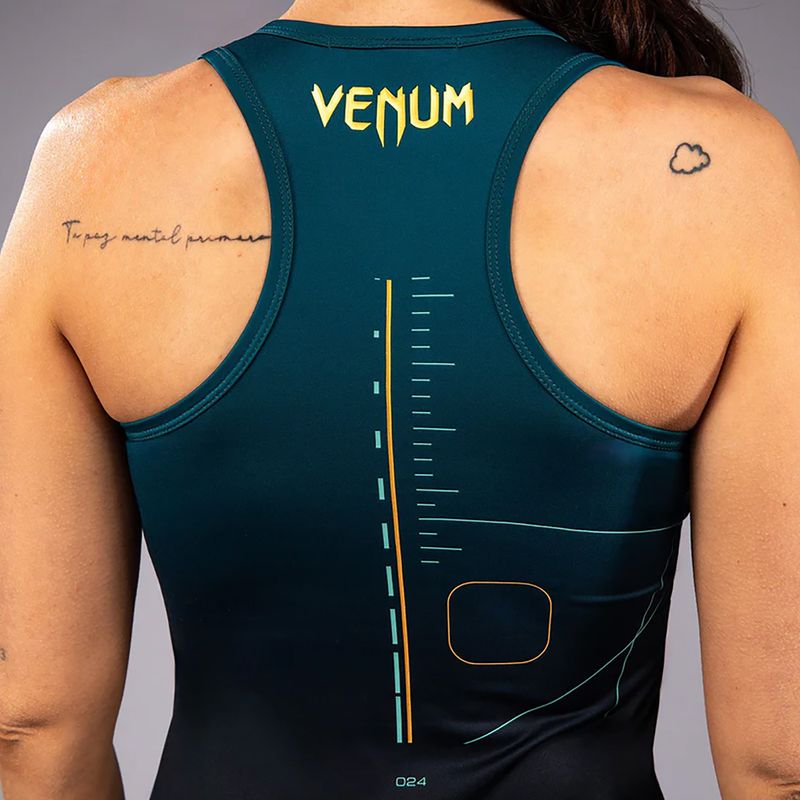 Venum Tactical XT Dry Tech tricou de antrenament pentru femei negru/verde pădure 7