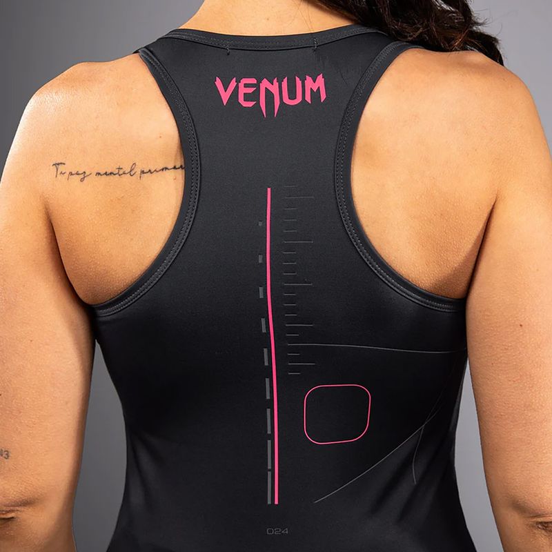 Venum Tactical XT Dry Tech tricou de antrenament pentru femei negru / gri furtună 6