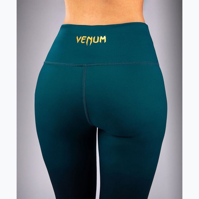 Colanți de antrenament pentru femei Venum Tactical XT black/forest green 5