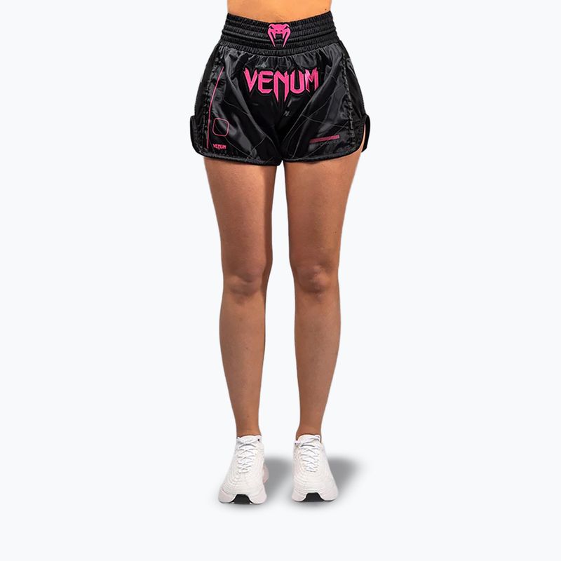 Pantaloni scurți de antrenament pentru bărbați Venum Tactical XT Muay Thai black/storm grey
