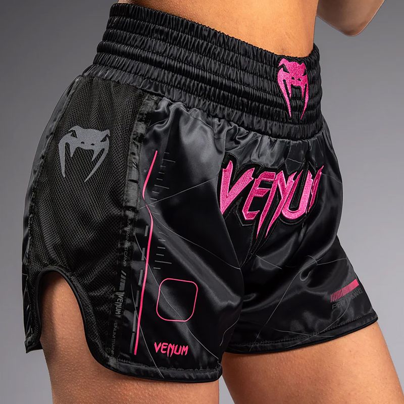 Pantaloni scurți de antrenament pentru bărbați Venum Tactical XT Muay Thai black/storm grey 5