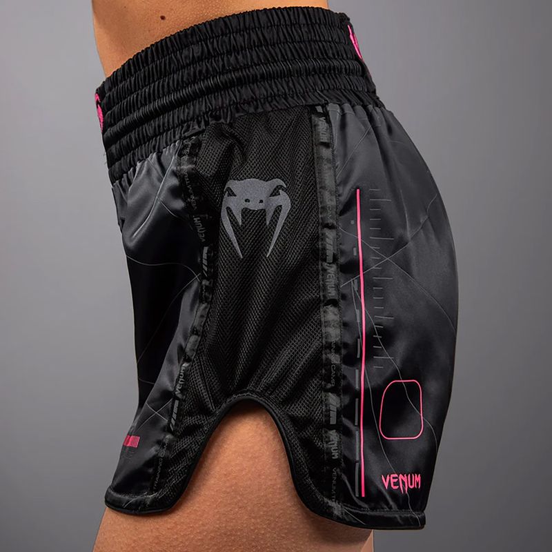 Pantaloni scurți de antrenament pentru bărbați Venum Tactical XT Muay Thai black/storm grey 6