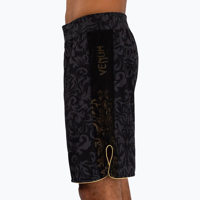 Pantaloni scurți de antrenament pentru bărbați Venum x Ilia Topuria Unmatched Fight black/gold 6