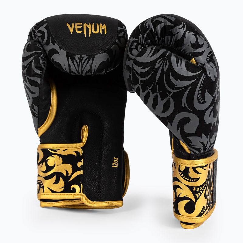Mănuși de box Venum x Ilia Topuria Unmatched Boxing black/gold 4