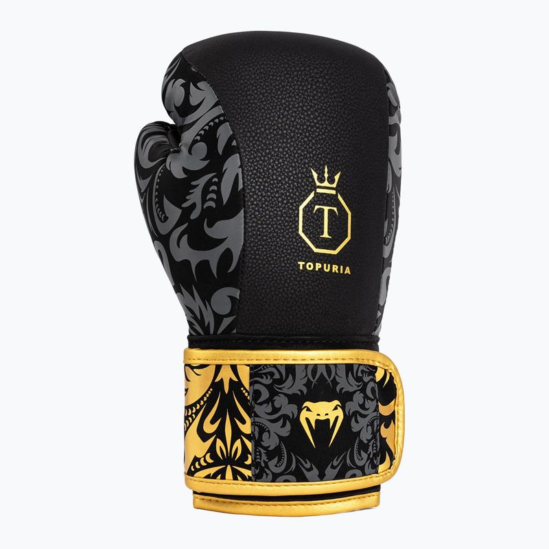 Mănuși de box Venum x Ilia Topuria Unmatched Boxing black/gold 5