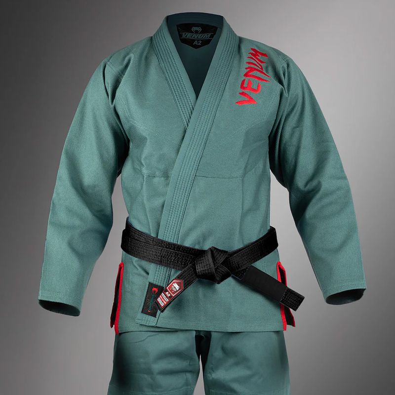 GI pentru brazilian jiu-jitsu Venum Contender 3.0 ocean green 3